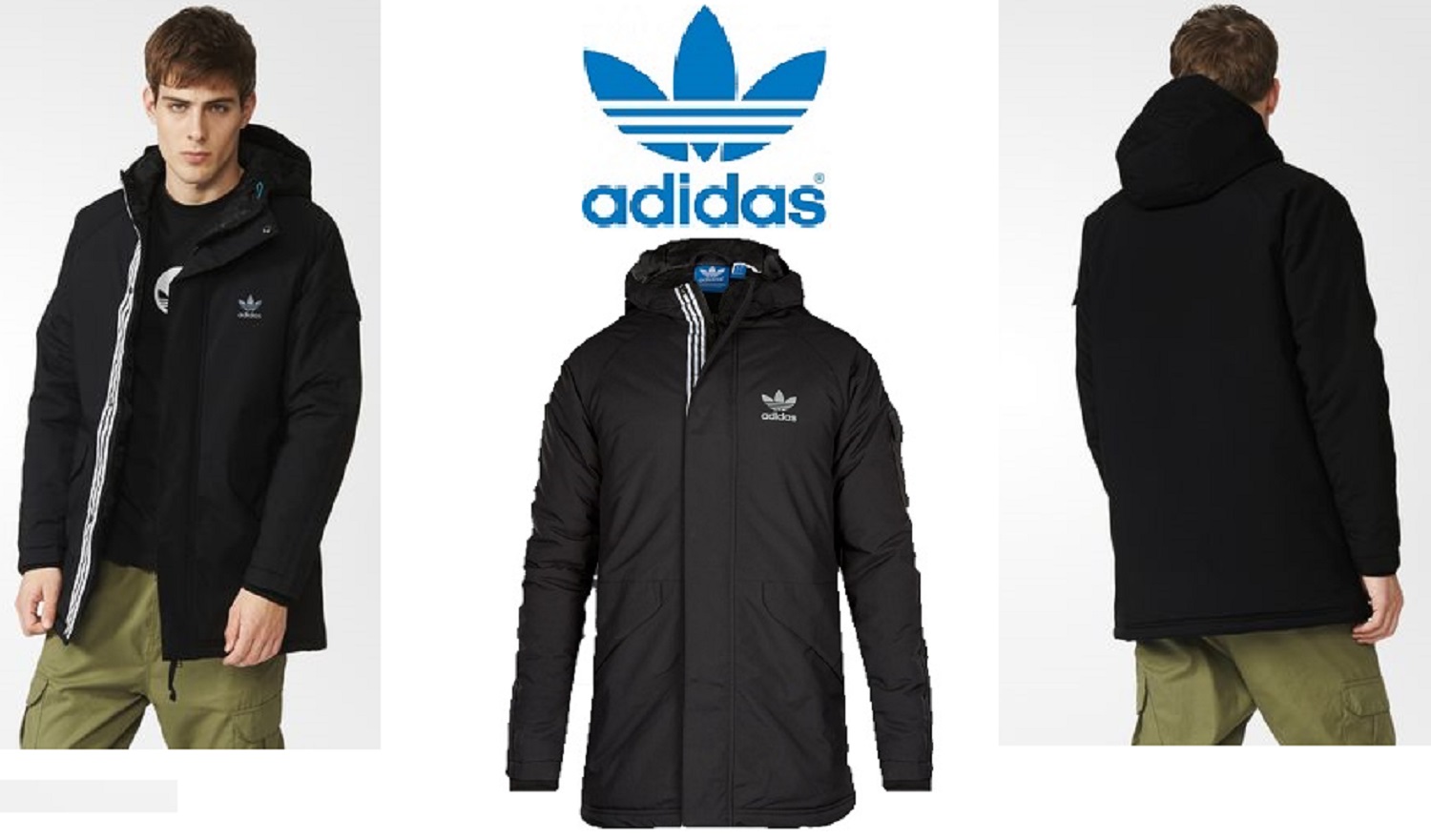 parka uomo adidas